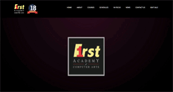 Desktop Screenshot of firstacademy.net